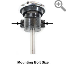 Mounting Bolt Size